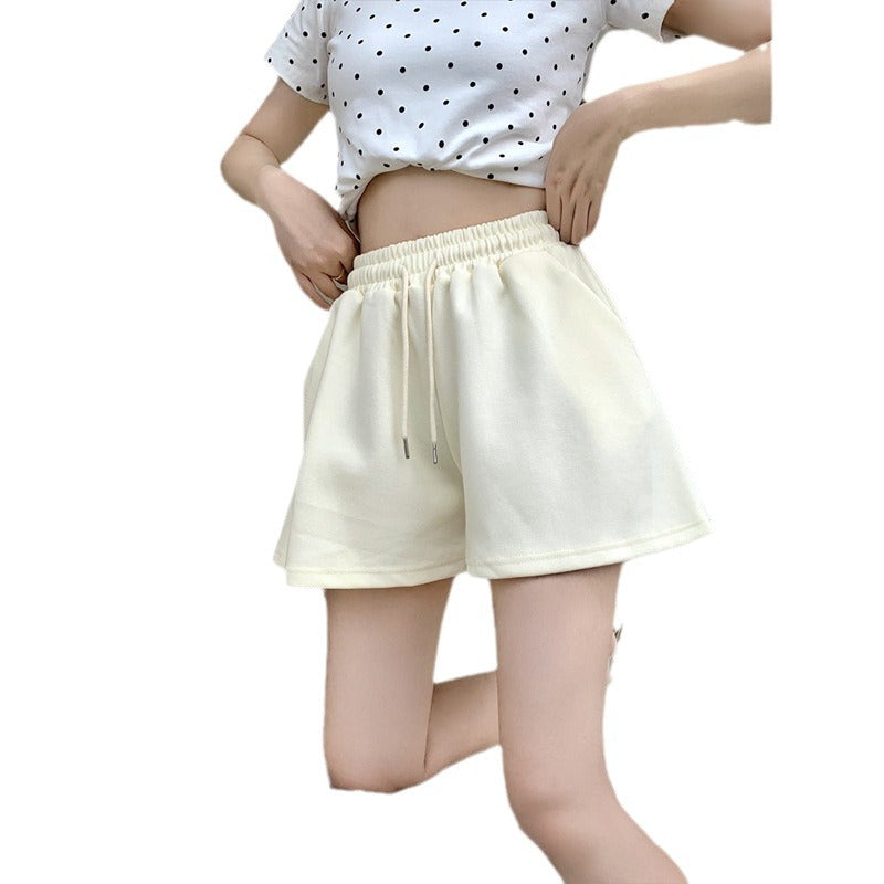 Damen Sweatshorts Elastischer Bund Lässiger Schnitt Bequem