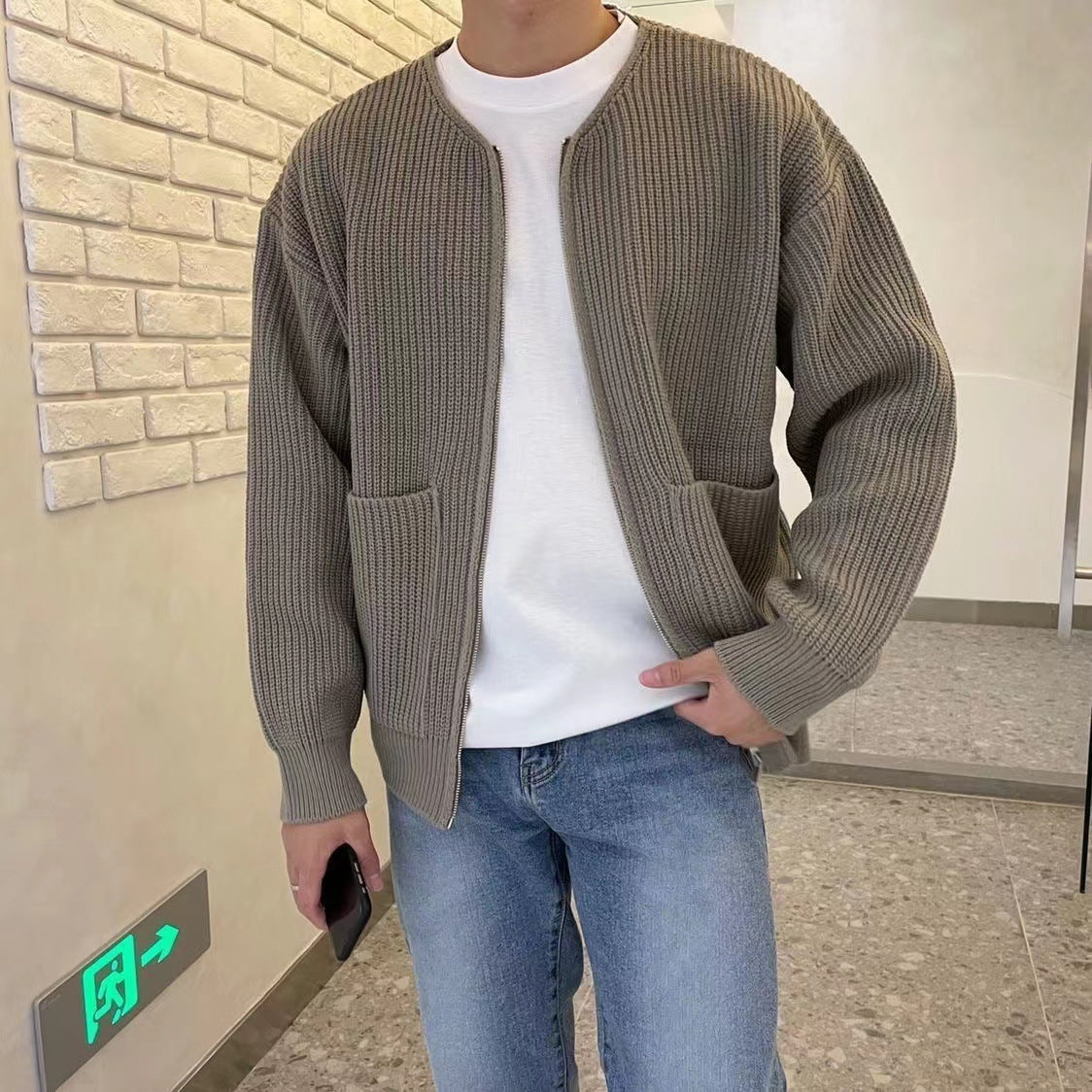 Herren Strickjacke Norvielle