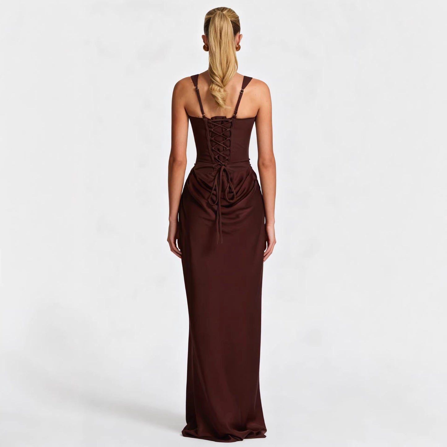 Damen Abendkleid Figurbetont Norvielle Mit Fütterung