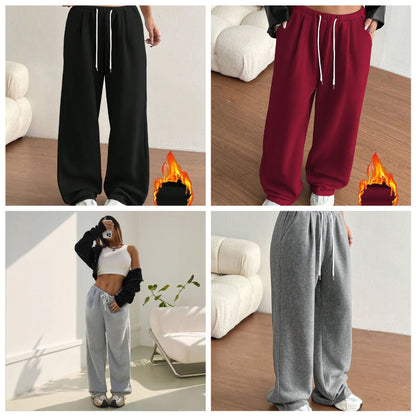 Damen Sweathose Bequem Lässiger Schnitt Schwarz Norvielle - Norvielle