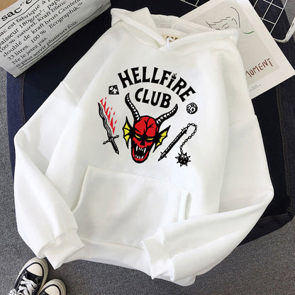 Damen Kapuzenpullover Lässiger Schnitt Auffälliges Motiv Norvielle