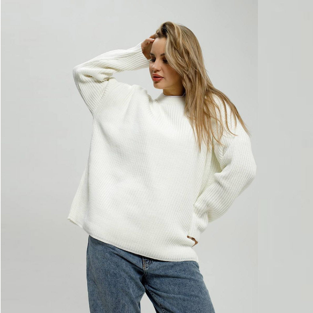 Damen Strickpullover Lässig Bequem Norvielle