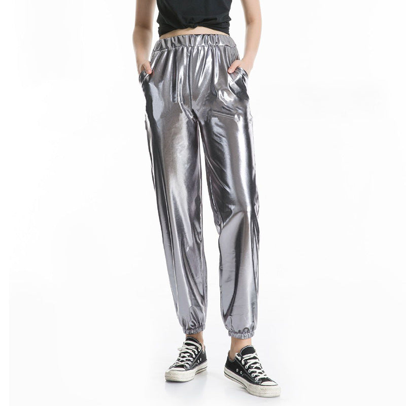 Damen Freizeithose Glänzend Norvielle