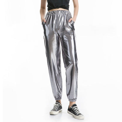 Damen Freizeithose Glänzend Norvielle