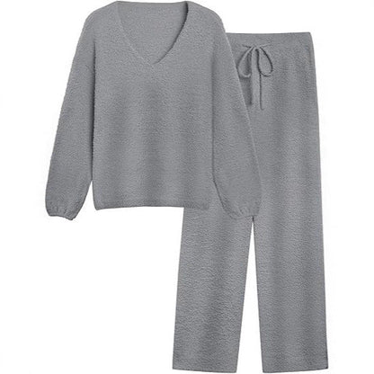 Damen Lounge-Set Weiches Strukturiertes Material Norvielle - Norvielle