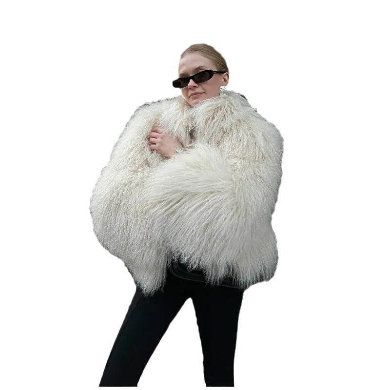 Damen Teddy-Pullover Norvielle