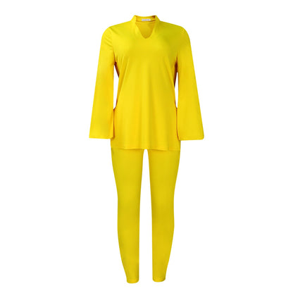 Damen Lounge-Set Langärmlig Norvielle