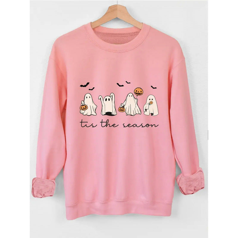 Damen Sweatshirt Gruseliges Motiv Norvielle