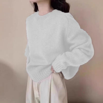 Damen Oversized-Pullover Kuschelig Norvielle