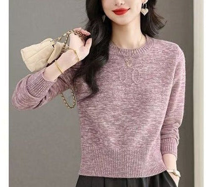 Damen Strickpullover Feines Zopfmuster Norvielle