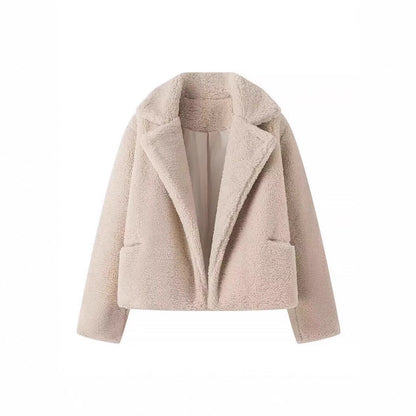 Damen Fleecejacke Kuschelig Elegantes Design Norvielle