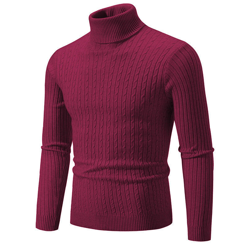 Herren Rollkragenpullover Komfortstrick Qualität Norvielle