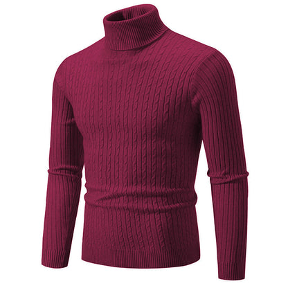 Herren Rollkragenpullover Komfortstrick Qualität Norvielle