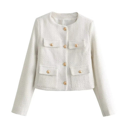 Damen Kurzjacke 2 Brusttaschen Norvielle