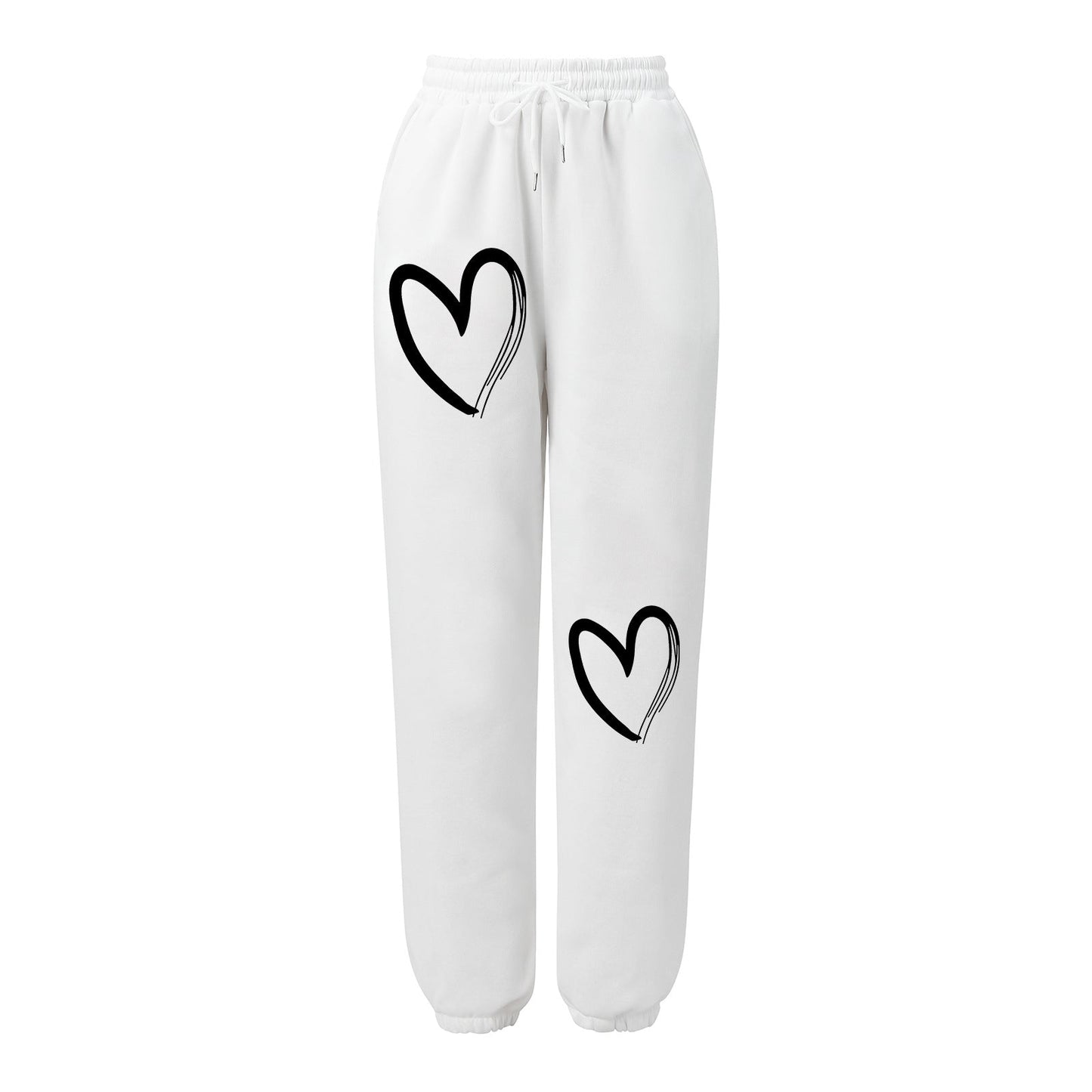 Damen Sweatpants Herzig Druck Norvielle