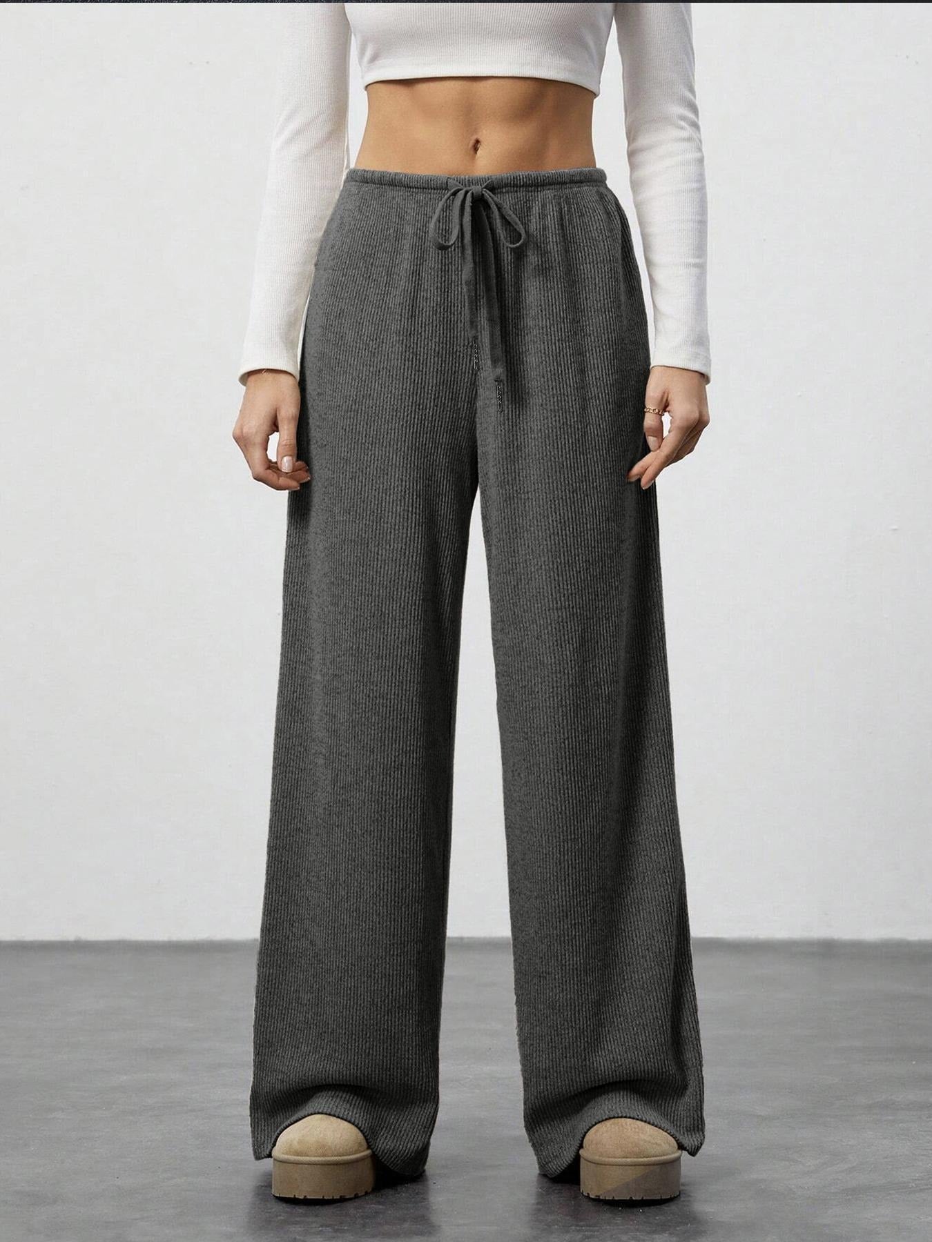 Damen weite Strickhose Norvielle