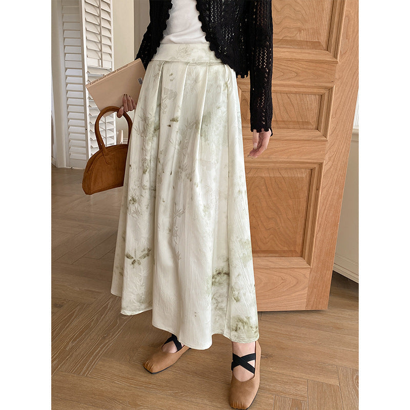 Damen Maxirock Floralmuster Norvielle - Norvielle