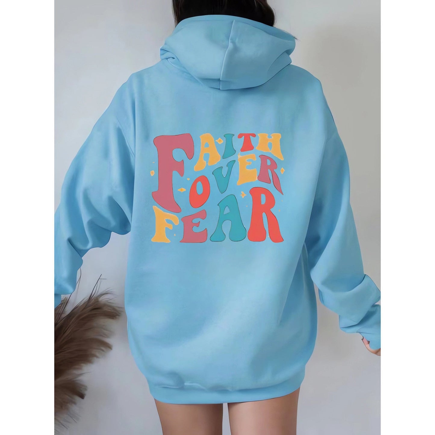 Damen Hoodie mit Grafik Norvielle