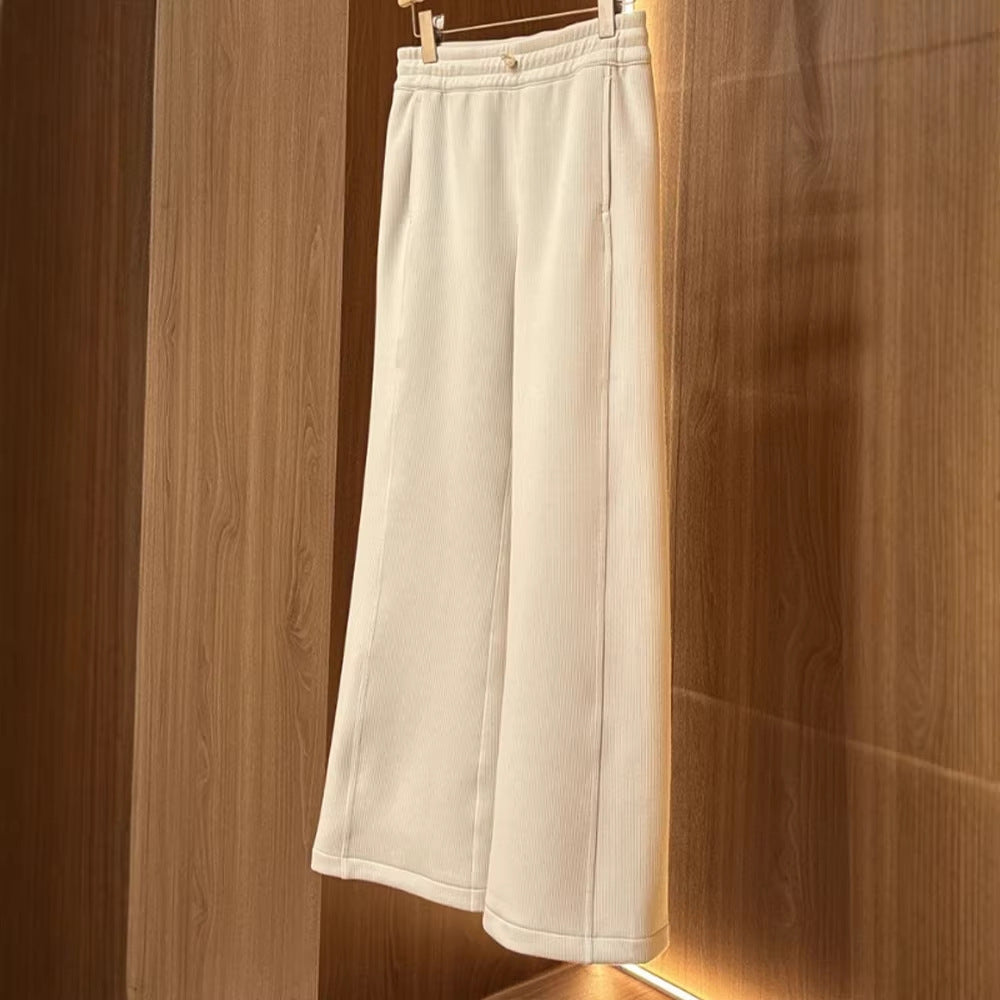 Damen Loungehose Elastisch Weit Norvielle