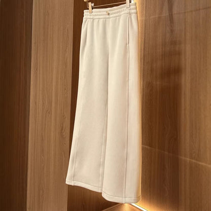 Damen Loungehose Elastisch Weit Norvielle