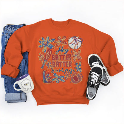 Damen Sweatshirt Baseball-Motiv Lässiger Schnitt Norvielle