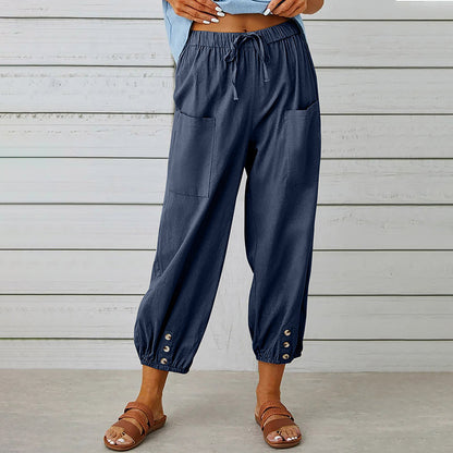 Norvielle Damen Bequeme Hosen Lässig
