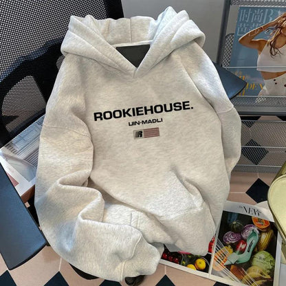Damen Oversized Kapuzenpullover Norvielle Gemütlich - Norvielle