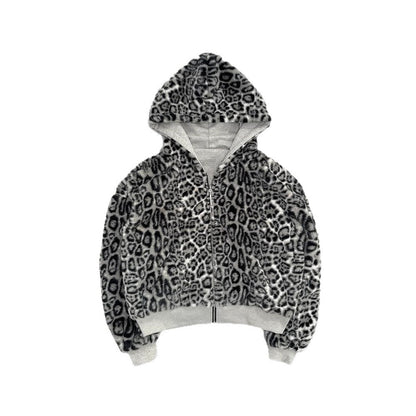 Damen Kapuzenpullover Weich Innenfutter Hochwertiger Reißverschluss