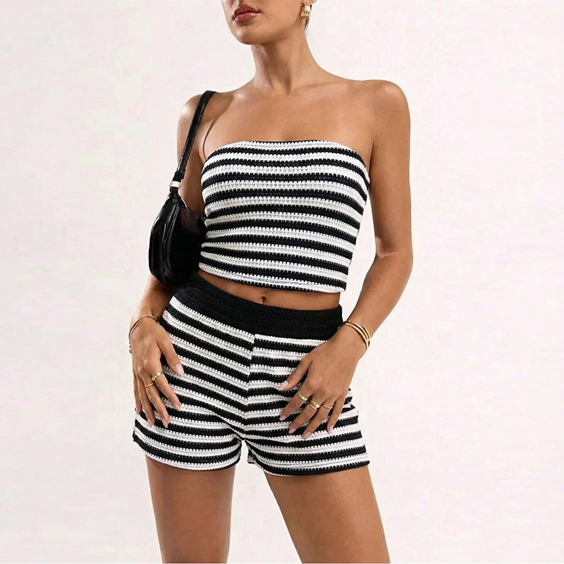 Damen Bikini-Set Gestreift Hochwerder Norvielle - Norvielle
