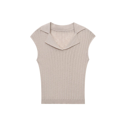 Damen Strickoberteil V-Ausschnitt Figurbetont Elegantes Design