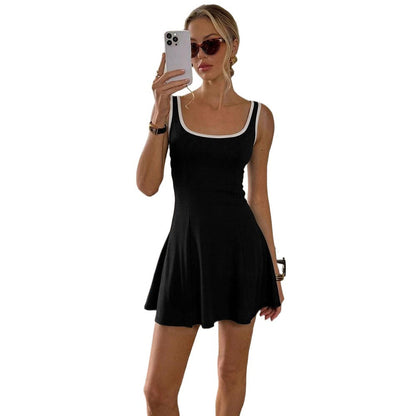 Damen Sommerkleid Figurformend Bequem Norvielle