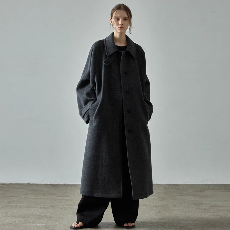 Damen Oversized Wollmantel Norvielle -> Damen Wollmantel Oversized - Norvielle