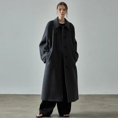 Damen Oversized Wollmantel Norvielle -> Damen Wollmantel Oversized - Norvielle
