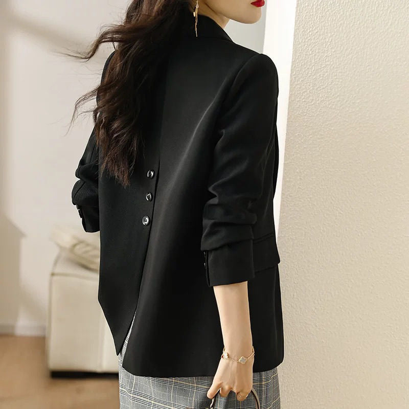 Damen Blazer Klassischer Schnitt Elegantes Design Norvielle