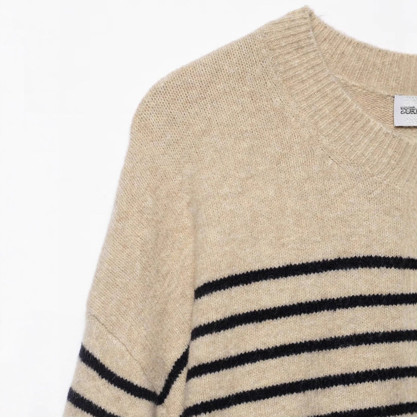 Damen Strickpullover Gestreift Norvielle