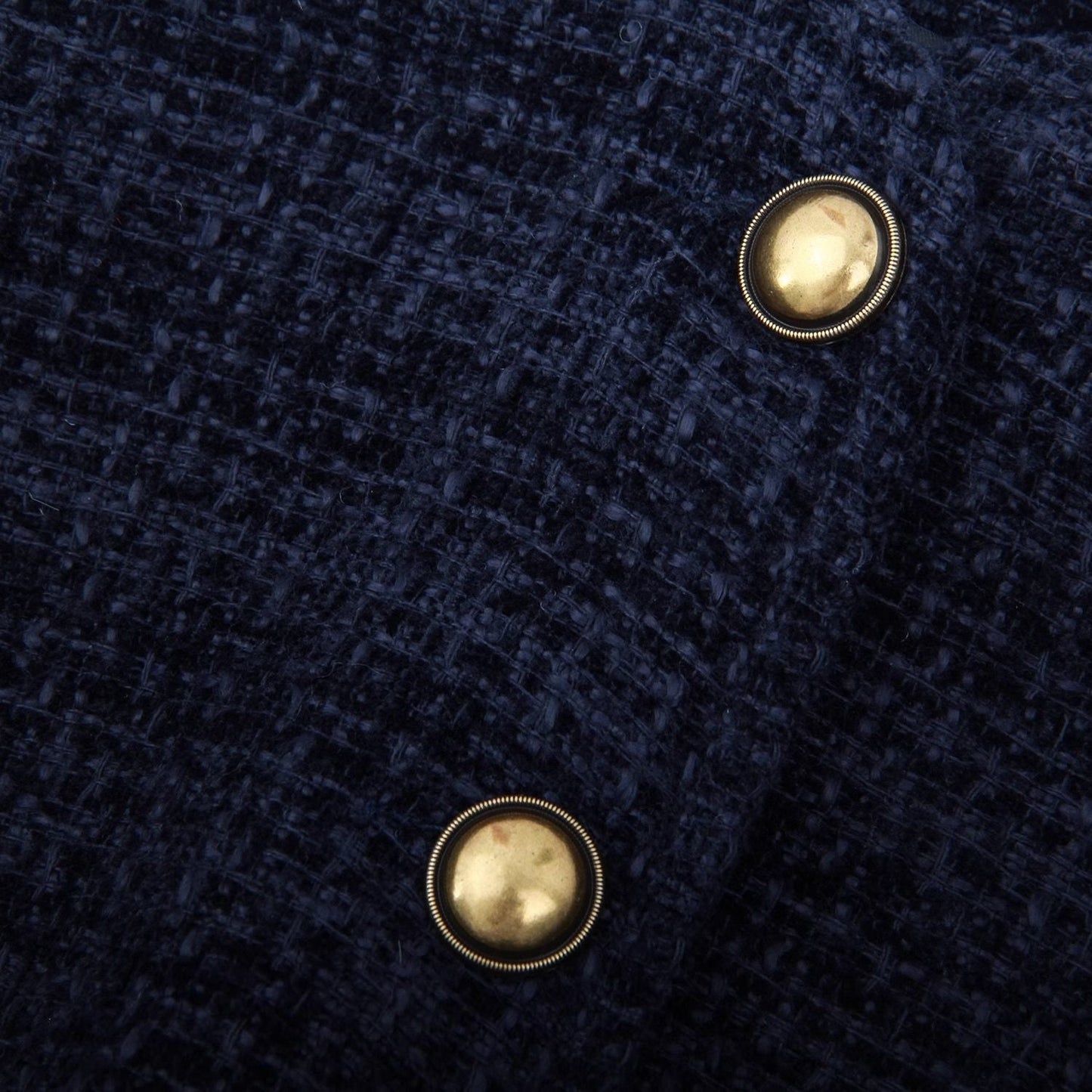 Damen Cropped Blazer Goldknöpfe Norvielle