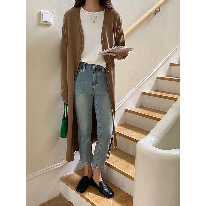 Damen Longsleeve Oberteil Norvielle Lässig