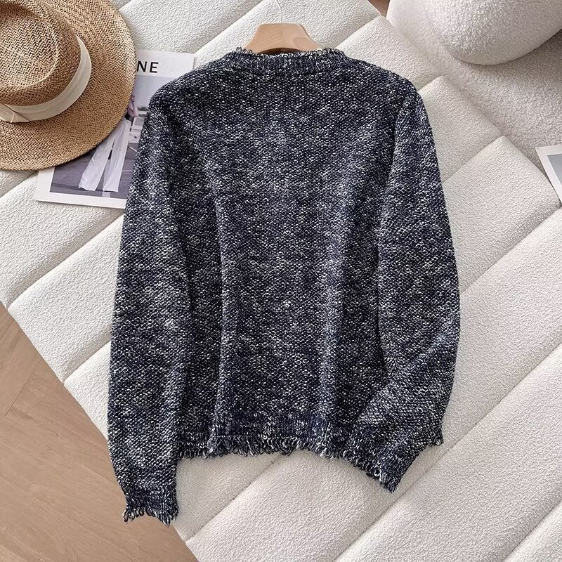 Damen Strickjacke mit Knöpfen und Taschen Norvielle