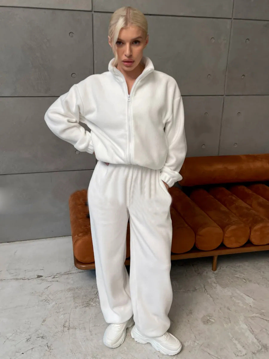 Damen Sport Set Stehkragen Norvielle