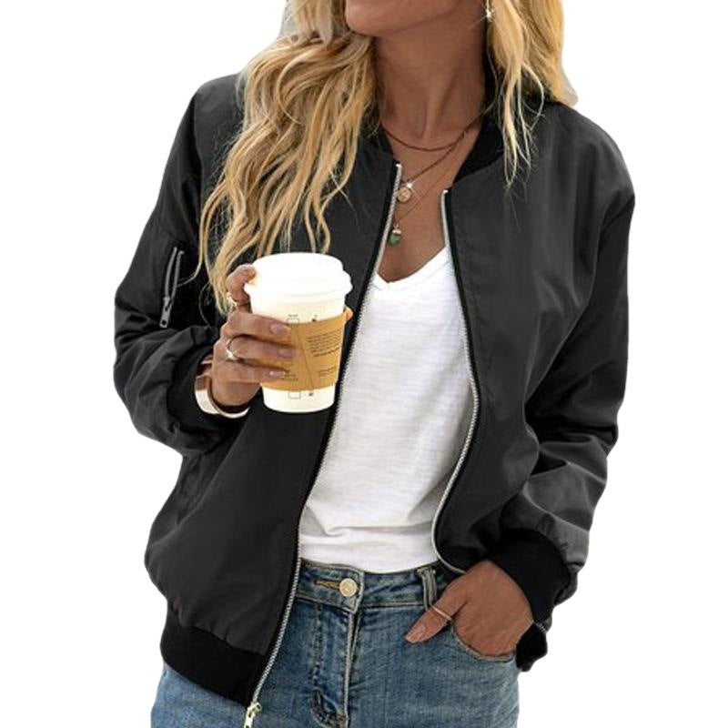 Damen Bomberjacke Norvielle mit Seitentaschen