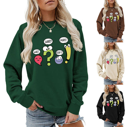Damen Pullover Lässig Humorvolles Motiv Norvielle - Norvielle