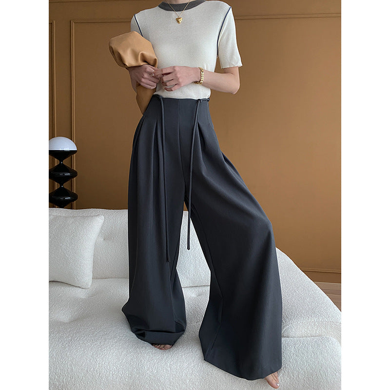 Damen High-Waist Palazzo-Hose Elegantes Design Norvielle