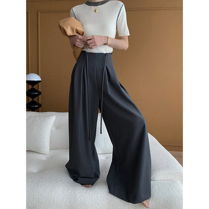 Damen High-Waist Palazzo-Hose Elegantes Design Norvielle