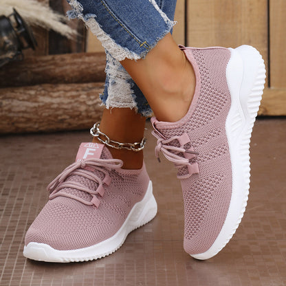 Damen Sneaker Atmungsaktives Mesh Modernes Design