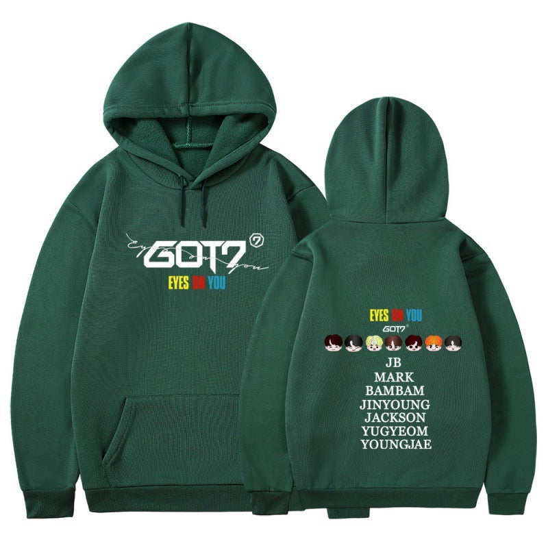 Damen Kapuzensweater GOT7 Design Bequem Norvielle