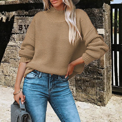 Damen Grobstrickpullover Oversized Norvielle