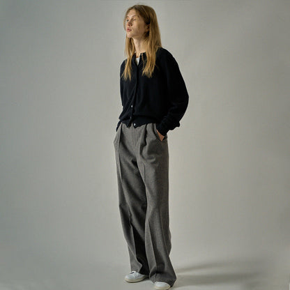 Damen Anzughose Weit Norvielle Elegante