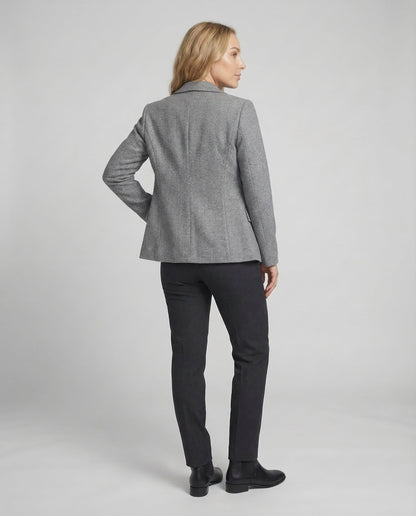 Damen Blazer Langärmelig Elegant