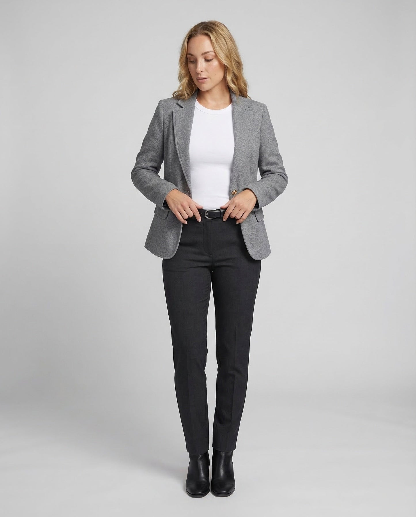 Damen Blazer Langärmelig Elegant