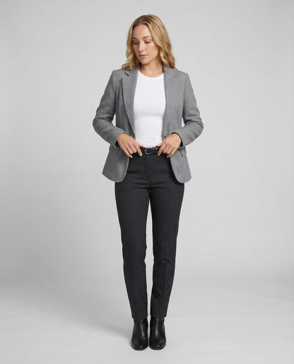 Damen Blazer Langärmelig Elegant